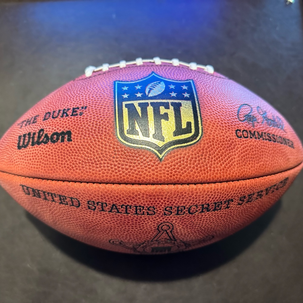 Game Quality NFL football - With Secret Service Brandind